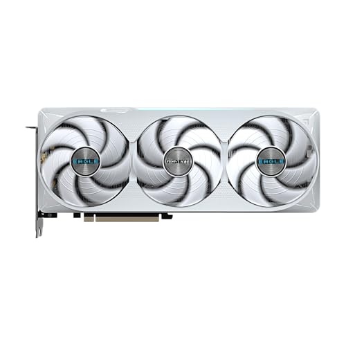 GIGABYTE GeForce RTX 5070 Ti Eagle OC ICE SFF 16G Graphics Card  16GB 256 bit GDDR7  PCIe 5 0  WINDFORCE Cooling System  GV N507TEAGLEOC ICE 16GD Video Card
