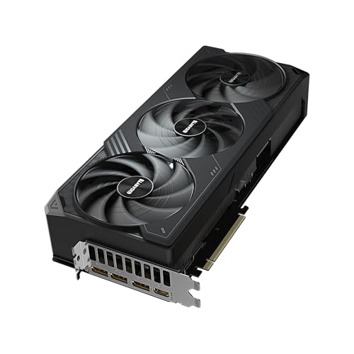 GIGABYTE GeForce RTX 5090 WINDFORCE 32G Graphics Card  32GB 512 bit GDDR7  PCIe 5 0  WINDFORCE Cooling System  GV N5090WF3 32GD Video Card