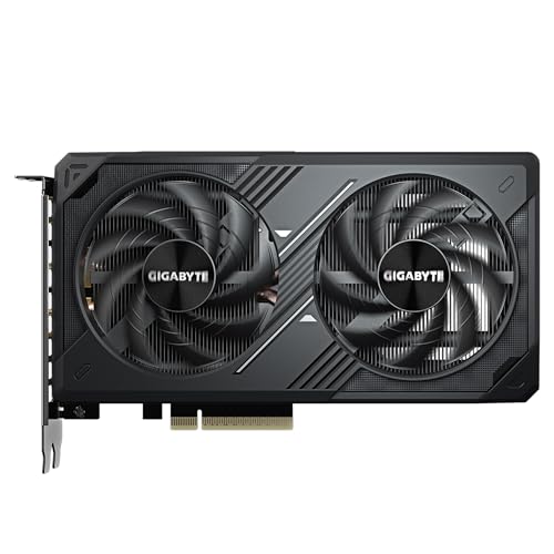 GIGABYTE GeForce RTX 5060 WINDFORCE OC 8G Graphics Card  8GB 128 bit GDDR7  PCIe 5 0  WINDFORCE Cooling System  GV N5060WF2OC 8GD Video Card