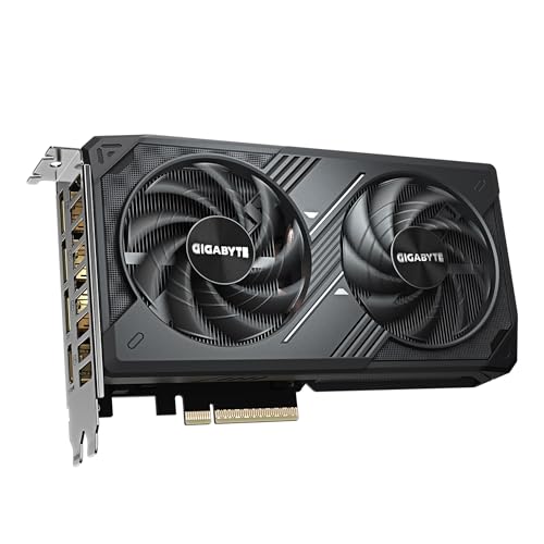 GIGABYTE GeForce RTX 5060 WINDFORCE OC 8G Graphics Card  8GB 128 bit GDDR7  PCIe 5 0  WINDFORCE Cooling System  GV N5060WF2OC 8GD Video Card