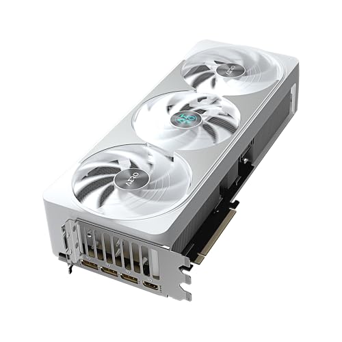 GIGABYTE GeForce RTX 5070 Ti AERO OC 16G Graphics Card  16GB 256 bit GDDR7  PCIe 5 0  WINDFORCE Cooling System  GV N507TAERO OC 16GD Video Card