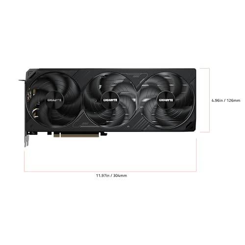 GIGABYTE GeForce RTX 5070 Ti WINDFORCE OC SFF 16G Graphics Card  16GB 256 bit GDDR7  PCIe 5 0  WINDFORCE Cooling System  GV N507TWF3OC 16GD Video Card