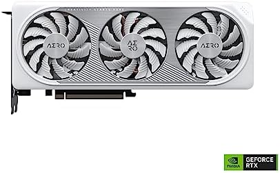 GIGABYTE GeForce RTX 5060 Ti AERO OC 16G Graphics Card  16GB 128 bit GDDR7  PCIe 5 0  WINDFORCE Cooling System  GV N506TAERO OC 16GD Video Card
