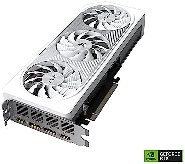 GIGABYTE GeForce RTX 5060 Ti AERO OC 16G Graphics Card  16GB 128 bit GDDR7  PCIe 5 0  WINDFORCE Cooling System  GV N506TAERO OC 16GD Video Card
