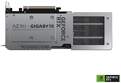 GIGABYTE GeForce RTX 5060 Ti AERO OC 16G Graphics Card  16GB 128 bit GDDR7  PCIe 5 0  WINDFORCE Cooling System  GV N506TAERO OC 16GD Video Card