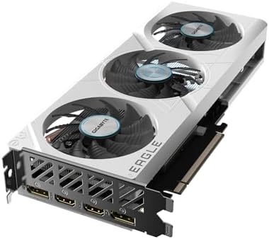 GIGABYTE GeForce RTX 5060 AERO OC 8G Graphics Card  8GB 128 bit GDDR7  PCIe 5 0  WINDFORCE Cooling System  GV N5060AERO OC 8GD Video Card