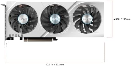 GIGABYTE GeForce RTX 5060 AERO OC 8G Graphics Card  8GB 128 bit GDDR7  PCIe 5 0  WINDFORCE Cooling System  GV N5060AERO OC 8GD Video Card