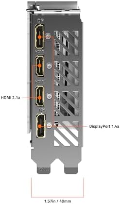 GIGABYTE GeForce RTX 5060 AERO OC 8G Graphics Card  8GB 128 bit GDDR7  PCIe 5 0  WINDFORCE Cooling System  GV N5060AERO OC 8GD Video Card
