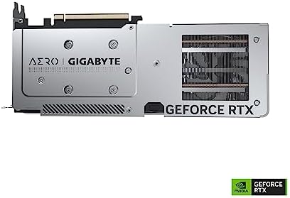 GIGABYTE GeForce RTX 5060 AERO OC 8G Graphics Card  8GB 128 bit GDDR7  PCIe 5 0  WINDFORCE Cooling System  GV N5060AERO OC 8GD Video Card