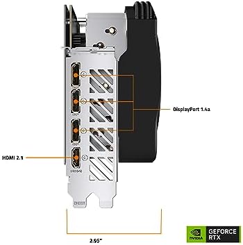 GIGABYTE GeForce RTX 5080 WINDFORCE SFF 16G Graphics Card  16GB 256 bit GDDR7  PCIe 5 0  WINDFORCE Cooling System  GV N5080WF3 16GD Video Card