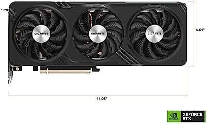 GIGABYTE GeForce RTX 5060 Ti WINDFORCE OC 16G Graphics Card  16GB 128 bit GDDR7  PCIe 5 0  WINDFORCE Cooling System  GV N506TWF2OC 16GD Video Card