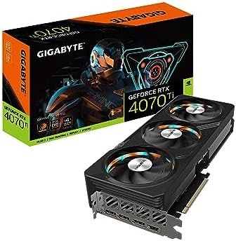 GIGABYTE GeForce RTX 5070 Ti WINDFORCE SFF 16G Graphics Card  16GB 256 bit GDDR7  PCIe 5 0  WINDFORCE Cooling System  GV N507TWF3 16GD Video Card
