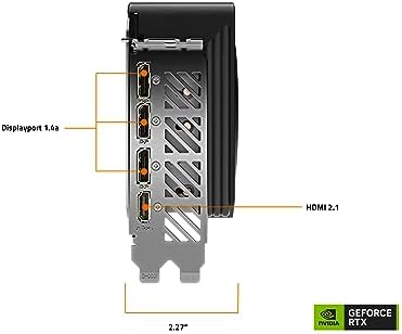 GIGABYTE GeForce RTX 5070 Ti WINDFORCE SFF 16G Graphics Card  16GB 256 bit GDDR7  PCIe 5 0  WINDFORCE Cooling System  GV N507TWF3 16GD Video Card
