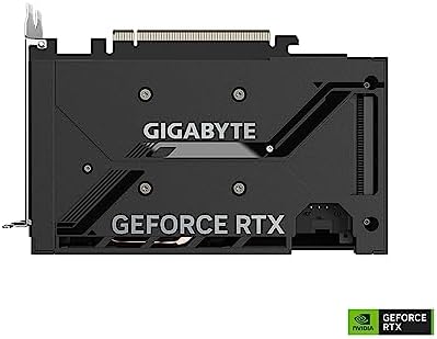GIGABYTE GeForce RTX 5060 WINDFORCE OC 8G Graphics Card  8GB 128 bit GDDR7  PCIe 5 0  WINDFORCE Cooling System  GV N5060WF2OC 8GD Video Card