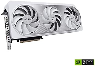 GIGABYTE GeForce RTX 5070 Ti AERO OC 16G Graphics Card  16GB 256 bit GDDR7  PCIe 5 0  WINDFORCE Cooling System  GV N507TAERO OC 16GD Video Card