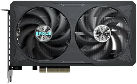 GIGABYTE GeForce RTX 5060 WINDFORCE OC 8G Graphics Card  8GB 128 bit GDDR7  PCIe 5 0  WINDFORCE Cooling System  GV N5060WF2OC 8GD Video Card