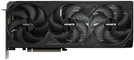GIGABYTE GeForce RTX 5080 WINDFORCE SFF 16G Graphics Card  16GB 256 bit GDDR7  PCIe 5 0  WINDFORCE Cooling System  GV N5080WF3 16GD Video Card