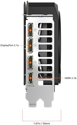 GIGABYTE GeForce RTX 5080 WINDFORCE SFF 16G Graphics Card  16GB 256 bit GDDR7  PCIe 5 0  WINDFORCE Cooling System  GV N5080WF3 16GD Video Card