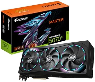 GIGABYTE GeForce RTX 5070 Ti WINDFORCE OC SFF 16G Graphics Card  16GB 256 bit GDDR7  PCIe 5 0  WINDFORCE Cooling System  GV N507TWF3OC 16GD Video Card