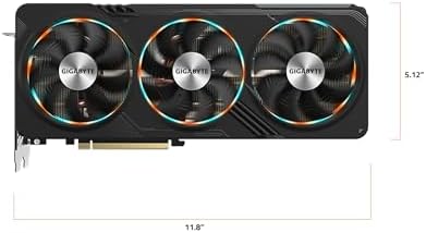 GIGABYTE GeForce RTX 5070 WINDFORCE OC SFF 12G Graphics Card  12GB 192 bit GDDR7  PCIe 5 0  WINDFORCE Cooling System  GV N5070WF3OC 12GD Video Card