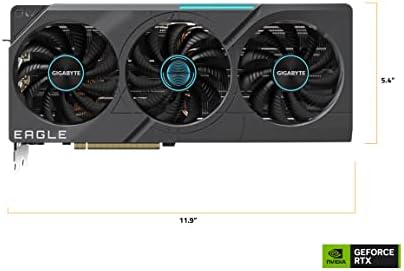 GIGABYTE GeForce RTX 5070 Ti Gaming OC 16G Graphics Card  16GB 256 bit GDDR7  PCIe 5 0  WINDFORCE Cooling System  GV N507TGAMING OC 16GD Video Card