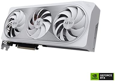 GIGABYTE GeForce RTX 5070 Ti AERO OC 16G Graphics Card  16GB 256 bit GDDR7  PCIe 5 0  WINDFORCE Cooling System  GV N507TAERO OC 16GD Video Card
