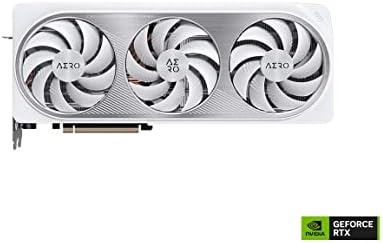 GIGABYTE GeForce RTX 5070 Ti AERO OC 16G Graphics Card  16GB 256 bit GDDR7  PCIe 5 0  WINDFORCE Cooling System  GV N507TAERO OC 16GD Video Card