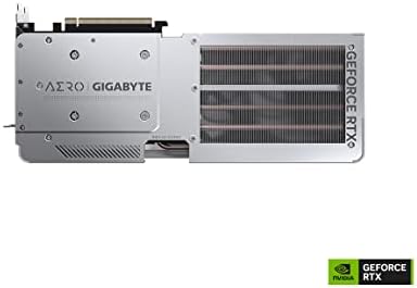 GIGABYTE GeForce RTX 5070 Ti AERO OC 16G Graphics Card  16GB 256 bit GDDR7  PCIe 5 0  WINDFORCE Cooling System  GV N507TAERO OC 16GD Video Card
