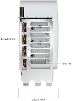GIGABYTE GeForce RTX 5070 Ti Eagle OC ICE SFF 16G Graphics Card  16GB 256 bit GDDR7  PCIe 5 0  WINDFORCE Cooling System  GV N507TEAGLEOC ICE 16GD Video Card