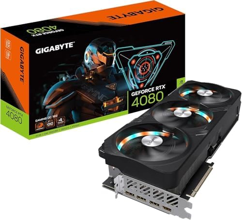 GIGABYTE GeForce RTX 5080 WINDFORCE OC SFF 16G Graphics Card  WINDFORCE Cooling System  16GB 256 bit GDDR7  GV N5080WF3OC 16GD Video Card comatible with Desktop