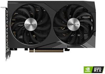 GIGABYTE GeForce RTX 3060 WINDFORCE OC 12G  rev  2 0  Graphics Card  2X WINDFORCE Fans  12GB 192 bit GDDR6  GV N3060WF2OC 12GD Rev2 0 Video Card