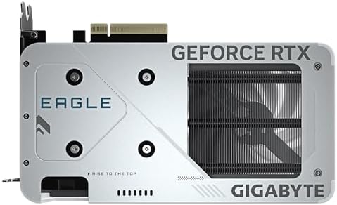 GIGABYTE GeForce RTX 5060 Eagle OC ICE 8G Graphics Card  8GB 128 bit GDDR7 PCIe 5 0  WINDFORCE Cooling System  by NVIDIA DisplayPort & HDMI   Video Output Interface GV N5060EAGLEOC ICE 8GD Video Card