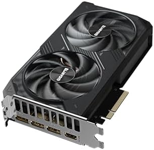 GIGABYTE GeForce RTX 5060 Ti WINDFORCE OC 16G Graphics Card  Cooling System  16GB 128 bit GDDR7  PCIe 5 0  by NVIDIA  DisplayPort & HDMI   Video Output Interface  GV N506TWF2OC 16GD Video Card