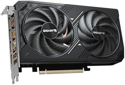 GIGABYTE - Tarjeta gráfica GeForce RTX 5060 Ti WINDFORCE MAX OC 8G, 8GB 128-bit GDDR7, PCIe 5.0, sistema de enfriamiento WINDFORCE, tarjeta de video GV-N506TWF2MAX OC-8GD