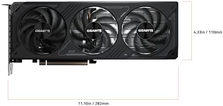 GIGABYTE GeForce RTX 5070 WINDFORCE OC SFF 12G Graphics Card  12GB 192 bit GDDR7  PCIe 5 0  WINDFORCE Cooling System  GV N5070WF3OC 12GD Video Card
