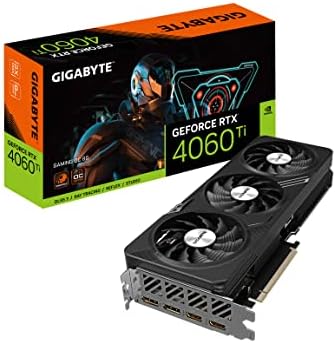 GIGABYTE - Tarjeta gráfica GeForce RTX 5060 Ti WINDFORCE MAX OC 8G, 8GB 128-bit GDDR7, PCIe 5.0, sistema de enfriamiento WINDFORCE, tarjeta de video GV-N506TWF2MAX OC-8GD