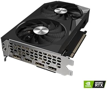 GIGABYTE GeForce RTX 3060 WINDFORCE OC 12G  rev  2 0  Graphics Card  2X WINDFORCE Fans  12GB 192 bit GDDR6  GV N3060WF2OC 12GD Rev2 0 Video Card