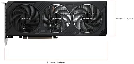 GIGABYTE GeForce RTX 5070 WINDFORCE SFF 12G Graphics Card  12GB 256 bit GDDR7  PCIe 5 0  WINDFORCE Cooling System  GV N5070WF3 12GD Video Card