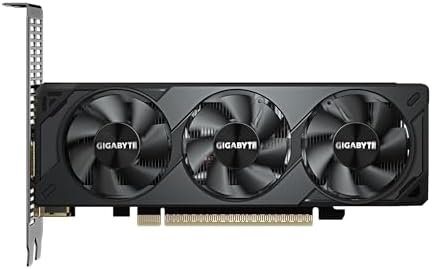 GIGABYTE GeForce RTX 5050 OC Low Profile 8G Graphics Card  8GB 128 bit GDDR6  PCIe 5 0  Supports up to 4 displays  GV N5050OC 8GL Video Card