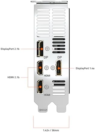 GIGABYTE GeForce RTX 5050 OC Low Profile 8G Graphics Card  8GB 128 bit GDDR6  PCIe 5 0  Supports up to 4 displays  GV N5050OC 8GL Video Card