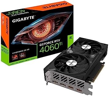 GIGABYTE GeForce RTX 5060 Ti Eagle MAX OC 8G Graphics Card  8GB 128 bit GDDR7  PCIe 5 0  WINDFORCE Cooling System  GV N506TEAGLEMAX OC 8GD Video Card