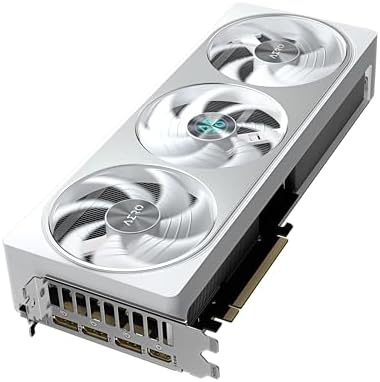 GIGABYTE GeForce RTX 5070 AERO OC 12G Graphics Card  12GB 192 bit GDDR7  PCIe 5 0  WINDFORCE Cooling System  GV N5070AERO OC 12GD Video Card  Compatible with Desktop