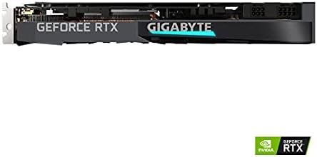 GIGABYTE GeForce RTX 3070 Eagle OC 8G  REV2 0  Graphics Card  3X WINDFORCE Fans  LHR  8GB 256 bit GDDR6  GV N3070EAGLE OC 8GD REV2 0 Video Card  Renewed 