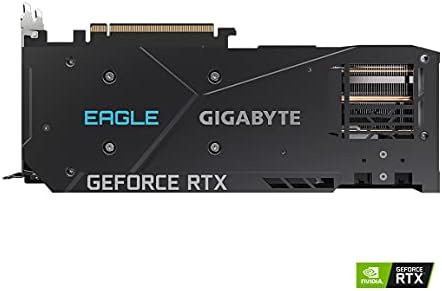 GIGABYTE GeForce RTX 3070 Eagle OC 8G  REV2 0  Graphics Card  3X WINDFORCE Fans  LHR  8GB 256 bit GDDR6  GV N3070EAGLE OC 8GD REV2 0 Video Card  Renewed 