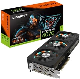 GIGABYTE GeForce RTX 4070 WINDFORCE OC 12G Graphics Card  3X WINDFORCE Fans  12GB 192 bit GDDR6X  GV N4070WF3OC 12GD Video Card