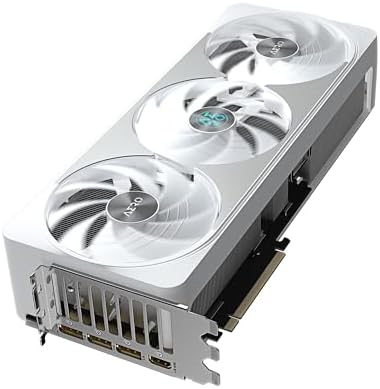 GIGABYTE GeForce RTX 5070 Ti AERO OC 16G Graphics Card  16GB 256 bit GDDR7  PCIe 5 0  WINDFORCE Cooling System  GV N507TAERO OC 16GD Video Card