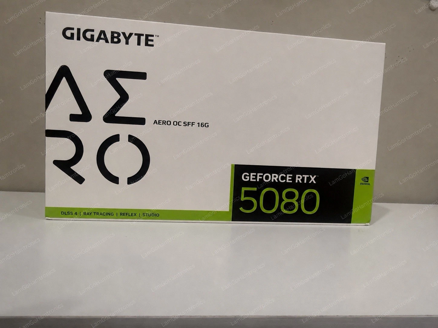 GIGABYTE GeForce RTX 5080 AERO OC SFF 16G 16GB GDDR7 Graphics Card