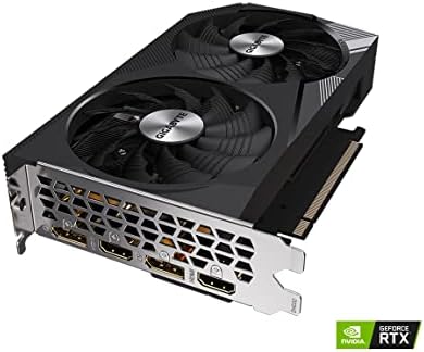 GIGABYTE GeForce RTX 3060 WINDFORCE OC 12G Graphics Card  2X WINDFORCE Fans  12GB 192 bit GDDR6  GV N3060WF2OC 12GD Video Card