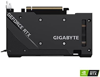 GIGABYTE GeForce RTX 3060 WINDFORCE OC 12G Graphics Card  2X WINDFORCE Fans  12GB 192 bit GDDR6  GV N3060WF2OC 12GD Video Card