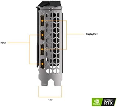 GIGABYTE GeForce RTX 3060 WINDFORCE OC 12G Graphics Card  2X WINDFORCE Fans  12GB 192 bit GDDR6  GV N3060WF2OC 12GD Video Card